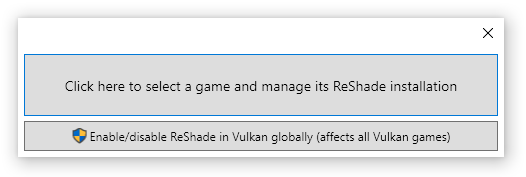 Tutorial of step about install Reshade