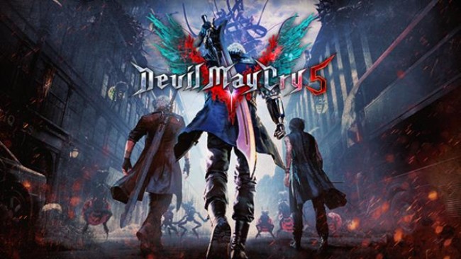 Devil May Cry 5 Cover Screenshot Game