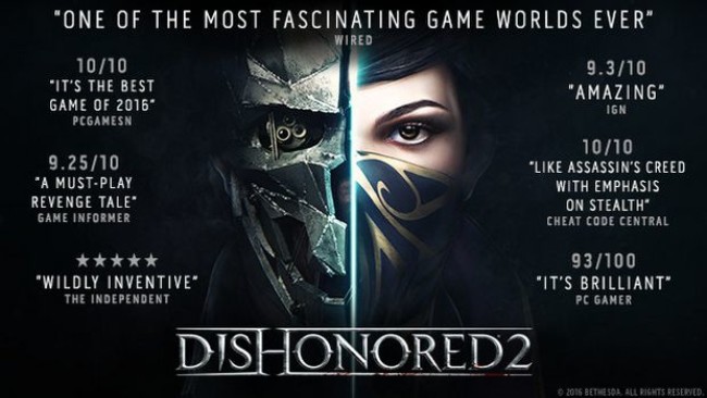 Dishonored 2 Cover Screenshot Game