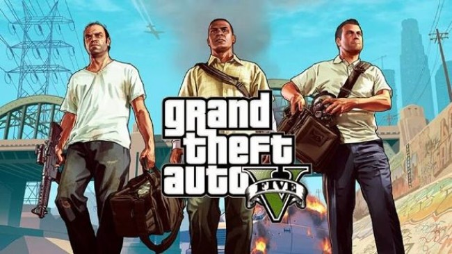 Grand Theft Auto V Cover Screenshot Game