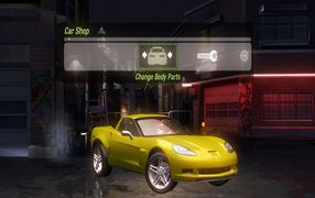 Chevrolet Corvette Z06 Car Mod for Need for Speed Underground 2.