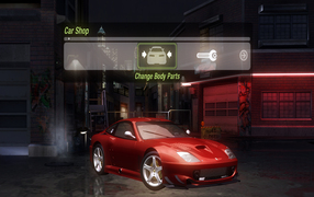 Ferrari 550 Maranello Car Mod for Need for Speed Underground 2.