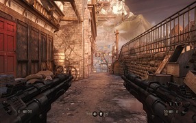 Reshade preset for Wolfenstein The Old Blood for remaster game with next-gen post-process